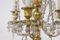 Lámparas de araña estilo Luis XVI de bronce y cristal, década de 1900. Juego de 2, Imagen 8