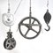 Large Industrial Pulley or Cable Pull by Lyon Lilienfeld, 1950s 6