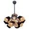 Mid-Century Chandelier attributed to Oscar Torlasco, 1970s, Image 1