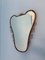 Mid-Century Modern Oval Wall Mirror attributed Gio Ponti, Italy, 1950s 5