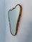 Mid-Century Modern Oval Wall Mirror attributed Gio Ponti, Italy, 1950s 4