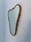 Mid-Century Modern Oval Wall Mirror attributed Gio Ponti, Italy, 1950s, Image 4