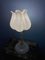 Mid-Century Tischlampe aus Muranoglas mit Blumenmuster, 1980er 6