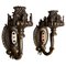 Art Deco Wall Sconces attributed to Bruno Chiarini, 1940s, Set of 2, Image 1