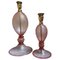 Lámparas de mesa Seguso de Murano Mid-Century modernas, años 50. Juego de 2, Imagen 1