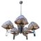 Space Age Murano Glass Chandelier by Toni Zuccheri, Italy, 1970s 1