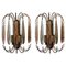 Murano Glass Wall Lights in the style of Paolo Venini, 1950s, Set of 2, Image 1