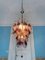 Lámpara de araña Mid-Century de cristal de Murano de Mazzega, años 70, Imagen 10