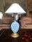Lampada da tavolo in vetro di Murano di Barovier & Toso, anni '60, Immagine 1