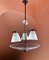 Lámpara de araña de cristal de Murano atribuida a Venini, Murano, años 40, Imagen 7