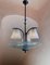 Lámpara de araña de cristal de Murano atribuida a Venini, Murano, años 40, Imagen 12