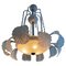 Lámpara de araña de cristal de Murano atribuida a Barovier & Toso, años 40, Imagen 1