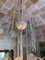 Lámpara de araña de cristal de Murano atribuida a Barovier & Toso, años 40, Imagen 3