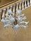Mid-Century Modern Chandelier with Murano Glass Flowers by Franco Luce, 1970 2