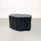 Italian Modern Matte Black Ceramic Side Table by Roberto Faccioli, 1995 4