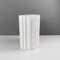 Italian Modern Glossy White Ceramic Side Table by Roberto Faccioli, 1995 4