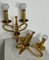 Vintage Brass Wall Lamps from Sciolari Rome, 1960s, Set of 2 13