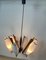 Hanging Lamp in Brass and Teak from Stilnovo, 1960 9