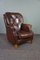 Vintage Brown Leather Armchair 2