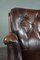 Vintage Brown Leather Armchair 7