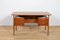 Mid-Century Freestanding Teak Desk, 1960s 4