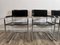 Mid-Century Chromed Leather Chairs attributed to Marcel Breuer, Set of 4 19