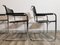 Mid-Century Chromed Leather Chairs attributed to Marcel Breuer, Set of 4 25