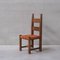 Mid-Century Dutch Leather and Oak Dining Chairs, Set of 6 11