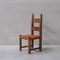 Mid-Century Dutch Leather and Oak Dining Chairs, Set of 6, Image 11