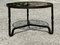 Round Wrought Iron Coffee Table, 1940s 3