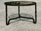 Round Wrought Iron Coffee Table, 1940s, Image 3