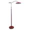 Mid-Century Italian Swing Arm Red Floor Lamp, 1960s 1