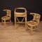 Petit Mobilier de Salon en Bambou, 1970, Set de 3 8