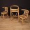 Small Living Room Set in Bamboo, 1970, Set of 3 8
