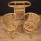 Small Living Room Set in Bamboo, 1970, Set of 3, Image 12