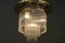 Lámpara de techo Art Déco con varillas de vidrio, Viena, años 20, Imagen 14