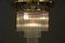 Lámpara de techo Art Déco con varillas de vidrio, Viena, años 20, Imagen 13