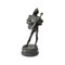 Escultura Singer de bronce del siglo XIX de Louis Laloutte, Francia, Imagen 1