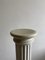 Neoclassical Fluted Ceramic Column Plinth, Britain, 1980s 4