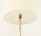 Spanische Stehlampe aus Messing & Nussholz, 1950er 5