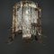 Vintage Large Murano Chandelier from Av Mazzega, Italy, 1970s, Image 3