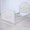 Venetian Style White Single Bed, 1980s 3