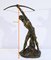 E.Drouot, The Archer, finales de 1800, bronce, Imagen 26