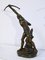 E.Drouot, The Archer, finales de 1800, bronce, Imagen 3