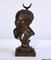 After J-A.Houdon, Jean qui rit, Jean qui pleure, Late 1800s, Bronze Sculptures, Set of 2, Image 10