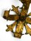 Brutalist Gilded Iron Wall Lamps, 1960s, Set of 2, Image 19