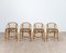 Chaises en Rotin, France, 1960s, Set de 4 3