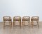 Chaises en Rotin, France, 1960s, Set de 4 2