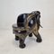 Asian Wooden Elephant Chair, 1900s 5