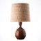 Lampade da tavolo vintage in legno di teak attribuite a Temde, Svizzera, anni '60, set di 2, Immagine 4